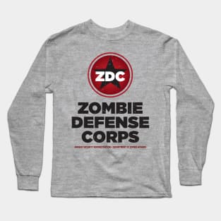 Zombie Defense Corps Long Sleeve T-Shirt